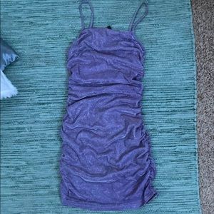 Purple Tank Mini Dress